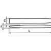 Miroir Telescopique Rond SAM Outillage - 1395-MT1