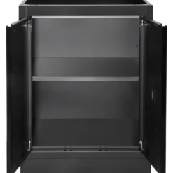 Mobilier d'Atelier avec Angle 8 Éléments avec Servante MOBILIO BLK Kraftwerk - 3964E-BLK