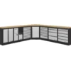 Mobilier d'atelier d'angle bas 7 éléments COMBI MOBILIO KRAFTWERK - 3964M