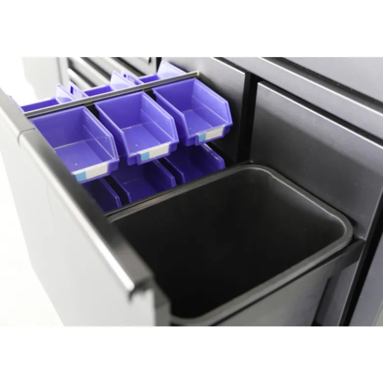 Mobilier d'Atelier Large 2 Éléments MOBILIO BLK KRAFTWERK - 3964K-BLK-021
