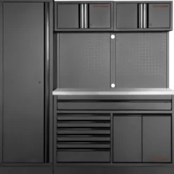 Mobilier d'Atelier Large 2 Éléments MOBILIO BLK KRAFTWERK - 3964K-BLK-021