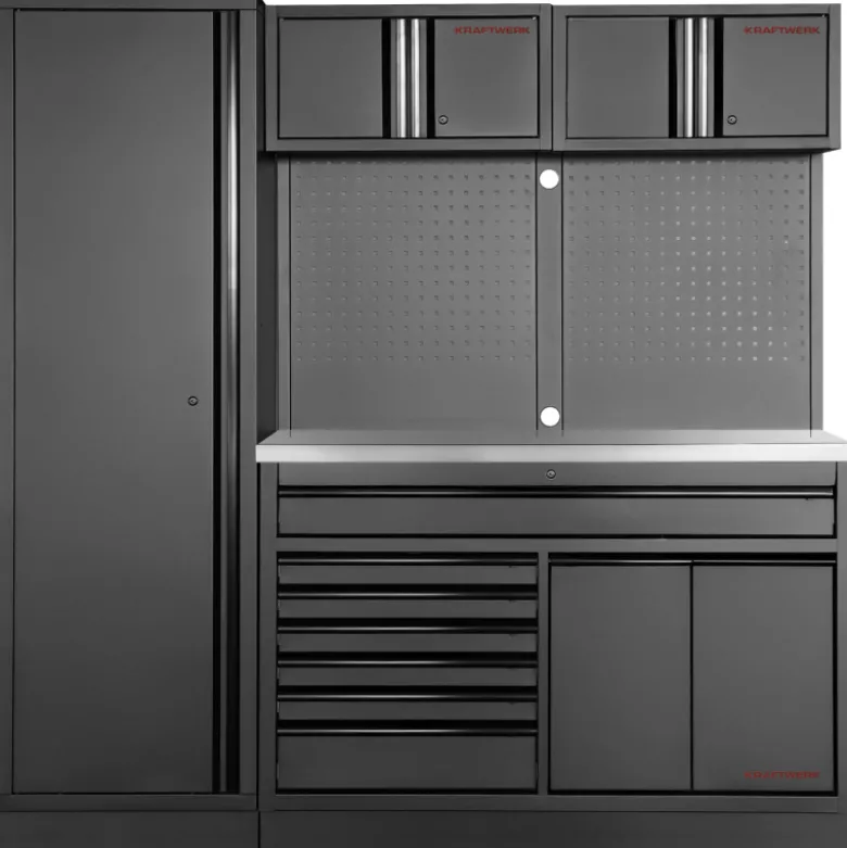 Mobilier d'Atelier Large 2 Éléments MOBILIO BLK KRAFTWERK - 3964K-BLK-021