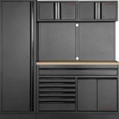 Mobilier d'Atelier Large 2 Éléments MOBILIO BLK KRAFTWERK - 3964K-BLK-021