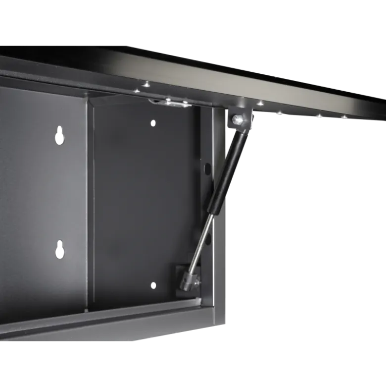Mobilier d'Atelier 4 Éléments, Armoire 1 Porte, MOBILIO BLK Kraftwerk - 3964B-BLK