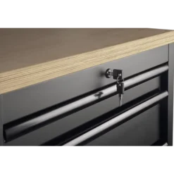 Mobilier d'Atelier 4 Éléments, Armoire Double MOBILIO BLK Kraftwerk - 3964G-BLK