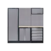 Mobilier d'atelier 3 Éléments - Gris King Tony - 87D11AKGL
