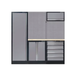 Mobilier d'atelier 3 Éléments - Gris King Tony - 87D11AKGL
