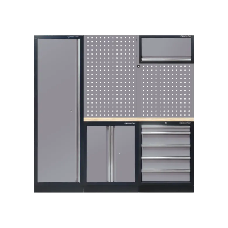Mobilier d'atelier 3 Éléments - Gris King Tony - 87D11AKGL