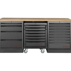 Mobilier d'Atelier 3 Éléments MOBILIO BLK Kraftwerk - 3964K-BLK-002