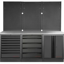 Mobilier d'Atelier 3 Éléments MOBILIO BLK Kraftwerk - 3964K-BLK-006