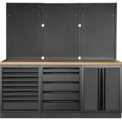Mobilier d'Atelier 3 Éléments MOBILIO BLK Kraftwerk - 3964K-BLK-006