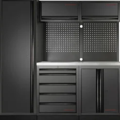Mobilier d'Atelier 3 Éléments, Mobilio BLK Kraftwerk - 3964A-BLK