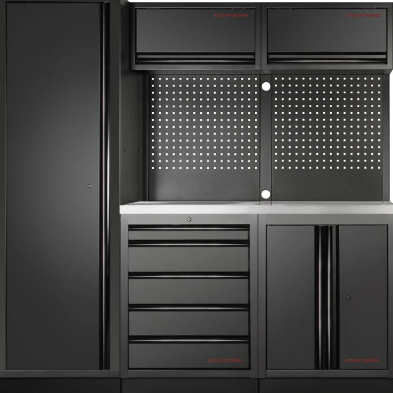Mobilier d'Atelier 3 Éléments, Mobilio BLK Kraftwerk - 3964A-BLK