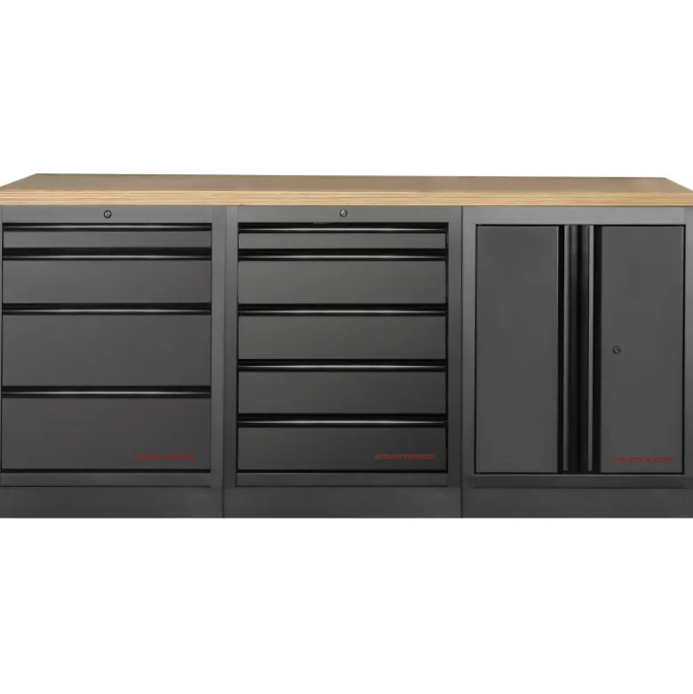 Mobilier d'Atelier 3 Éléments MOBILIO BLK Kraftwerk - 3964K-BLK-001