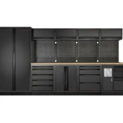 Mobilier d'Atelier 5 Éléments MOBILIO BLK Kraftwerk - 3964H-BLK