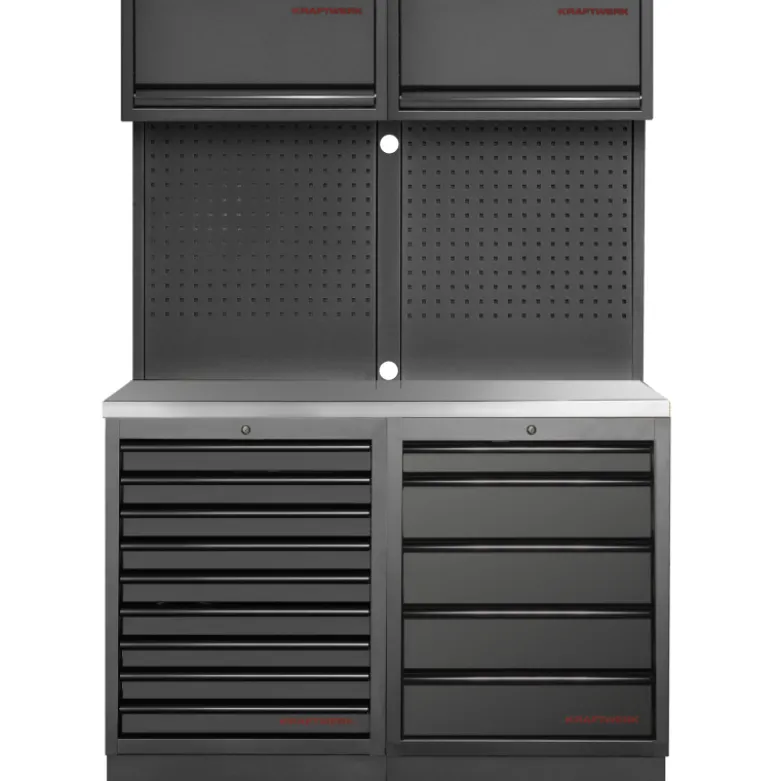 Mobilier d'Atelier 2 Éléments MOBILIO BLK Kraftwerk - 3964K-BLK-009