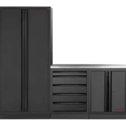 Mobilier d'Atelier 3 Éléments MOBILIO BLK Kraftwerk - 3964K-BLK-012