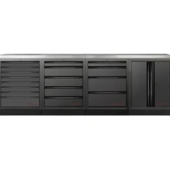 Mobilier d'Atelier 4 Éléments MOBILIO BLK Kraftwerk - 3964K-BLK-004