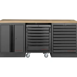 Mobilier d'Atelier 3 Éléments MOBILIO BLK Hêtre ou Inox KRAFTWERK