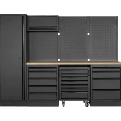 Mobilier d'Atelier 4 Éléments MOBILIO BLK Kraftwerk - 3964K-BLK-016