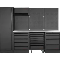 Mobilier d'Atelier 4 Éléments MOBILIO BLK Kraftwerk - 3964K-BLK-016