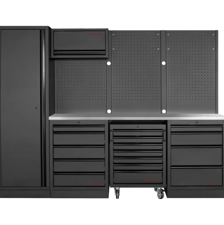 Mobilier d'Atelier 4 Éléments MOBILIO BLK Kraftwerk - 3964K-BLK-016