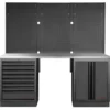 Mobilier d'Atelier 2 Éléments MOBILIO BLK Kraftwerk - 3964K-BLK-003