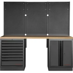 Mobilier d'Atelier 2 Éléments MOBILIO BLK Kraftwerk - 3964K-BLK-003