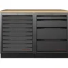 Mobilier d'Atelier 2 Éléments MOBILIO BLK Kraftwerk - 3964K-BLK-008