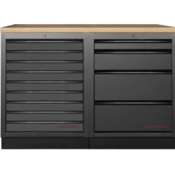 Mobilier d'Atelier 2 Éléments MOBILIO BLK Kraftwerk - 3964K-BLK-008