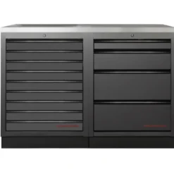 Mobilier d'Atelier 2 Éléments MOBILIO BLK Kraftwerk - 3964K-BLK-008