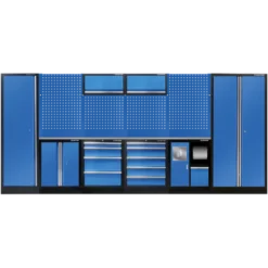 Mobilier 6 Éléments - Bleu Inox King Tony - 87D11AKBUS