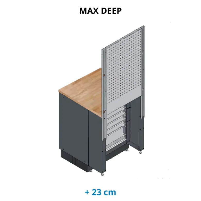 MOBILIO mobilier d'atelier 3 éléments Max deep KRAFTWERK - 3964A-EX