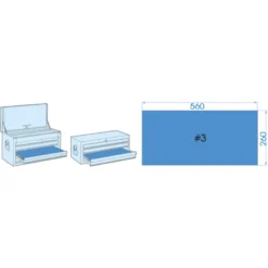 Module ABS Clés En Pouce King Tony - 990128SR