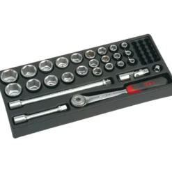 Module Abs 1/3 De 27 Outils 1/2'' 6 Pans De 8 A 32 Mm SAM Outillage - 75-SH1M
