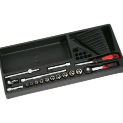 Module Abs 1/3 De 17 Outils 1/4'' 6 Pans En Mm SAM Outillage - 73-R17M
