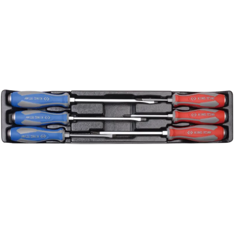 Module ABS 6 Tournevis Lame Traversante King Tony - 930206MR