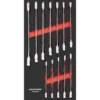 Module de clés mixtes à cliquet PRO LINE, 12 pièces, 40x20 - KRAFTWERK 105.401.018
