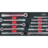 Module de clés à pipe débouchées - 6 pans, 11 pièces KS TOOLS 713.2011