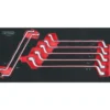 Module de clés polygonales contre-coudées 75°, 7 pièces KS TOOLS 713.2022