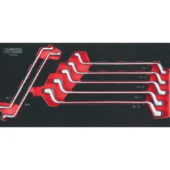 Module de clés polygonales contre-coudées 75°, 7 pièces KS TOOLS 713.2022