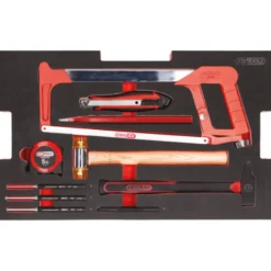 Module de coupe et martellerie 10 pièces pour caisses SCM KS TOOLS 716.0010