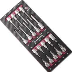 Module de douilles-embouts 1/2" EVA3 19 pièces KRAFTWERK 4903-04