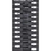 Module de douilles embouts 1/2", Multi-dents, Ribe 100 mm - BASIC LINE, 21 pièces, 40x20 - KRAFTWERK 105.301.004