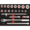 Module de douilles et accessoires 3/4'', 21 pièces KS TOOLS 711.1034