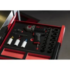 Module de douilles et clé à chocs pneumatique 1/2'', 20 pièces KS TOOLS 712.1020