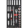 Module de douilles 3/8" PRO LINE, 32 pièces, 40x20 - KRAFTWERK 105.401.002