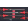 Module de limes demi-douces, 4 pièces KS TOOLS 713.3004