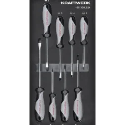 Module de tournevis BASIC LINE, 8 pièces, 40x20 - KRAFTWERK 105.301.024