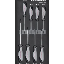 Module de tournevis TX BASIC LINE, 8 pièces, 40x20 - KRAFTWERK 105.301.025